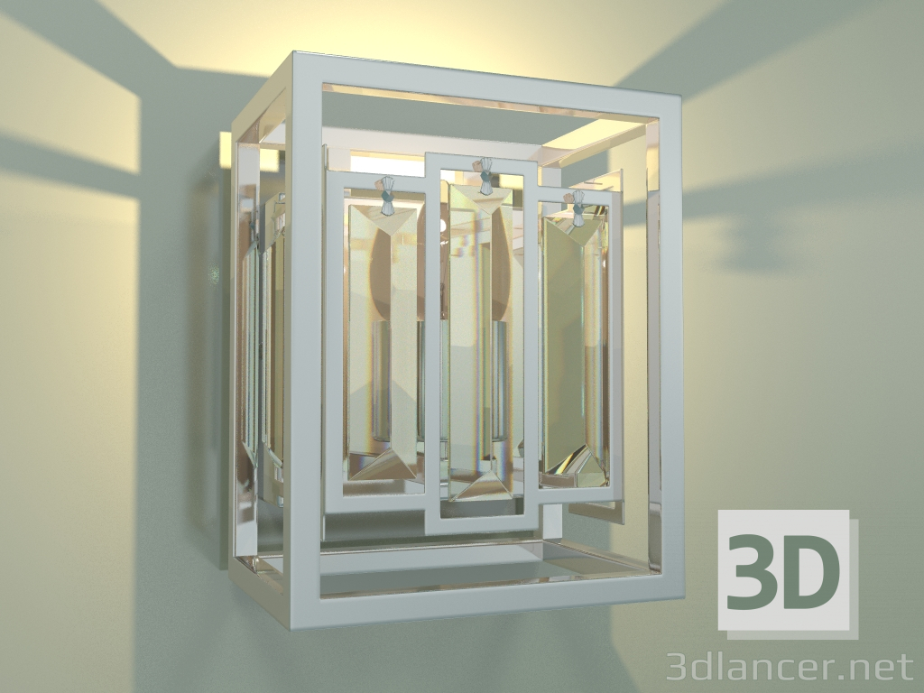 3D modeli Duvar lambası Cella 312-1 Strotskis - önizleme