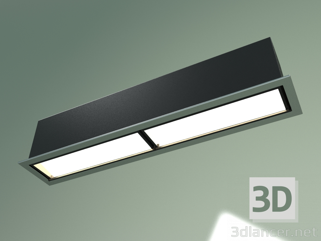 3d модель Точечный светильник RSL74105 10×2W (WH+BK 4000K 18) – превью
