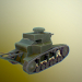 3d model MC-1 URSS Toon tanque grande * * - vista previa