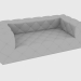 3 डी मॉडल सोफा मस्ट सोफा (225x120xH65) - पूर्वावलोकन