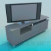 3d model Bedside table under the TV - preview