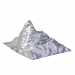 3d Snow cliffs model buy - render