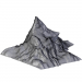 3d Snow cliffs model buy - render