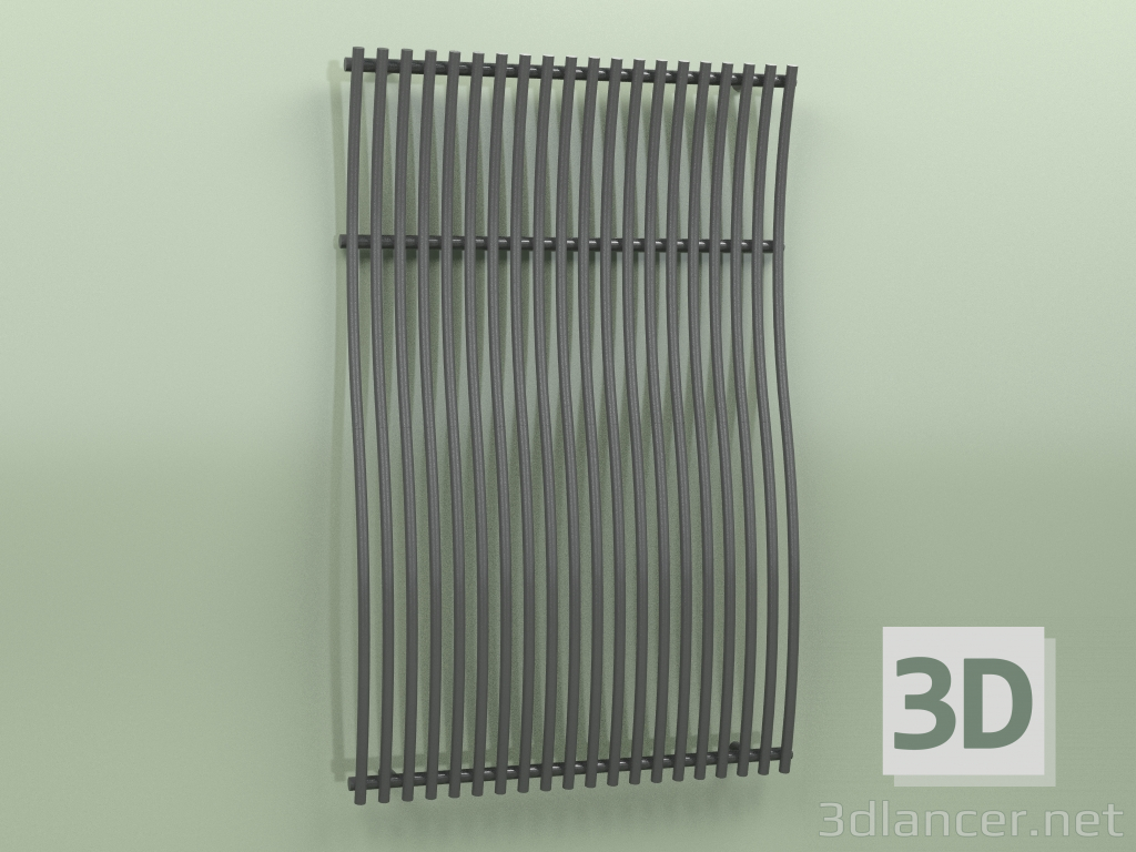 3D modeli Isıtmalı havlu askısı - Imia (1600 x 1030, RAL - 9005) - önizleme