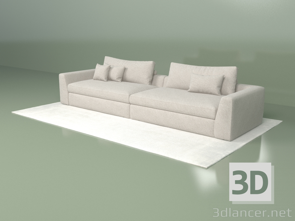 modèle 3D Canapé Place B - preview