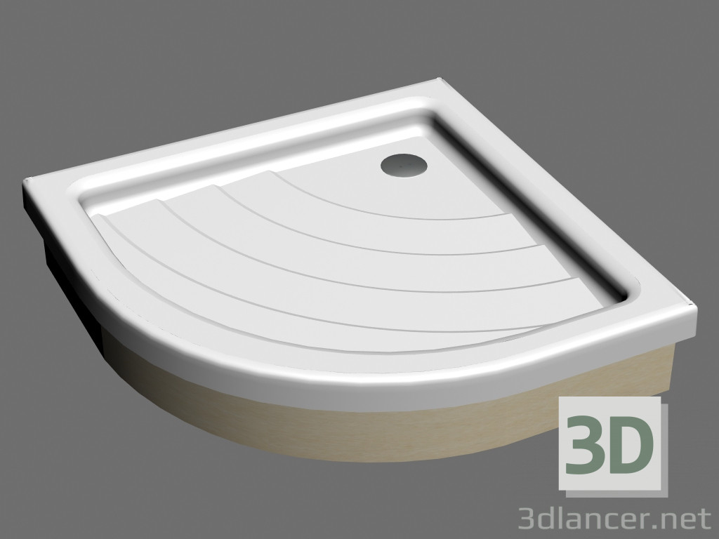 modèle 3D Bac à douche RONDA 90 EX - preview