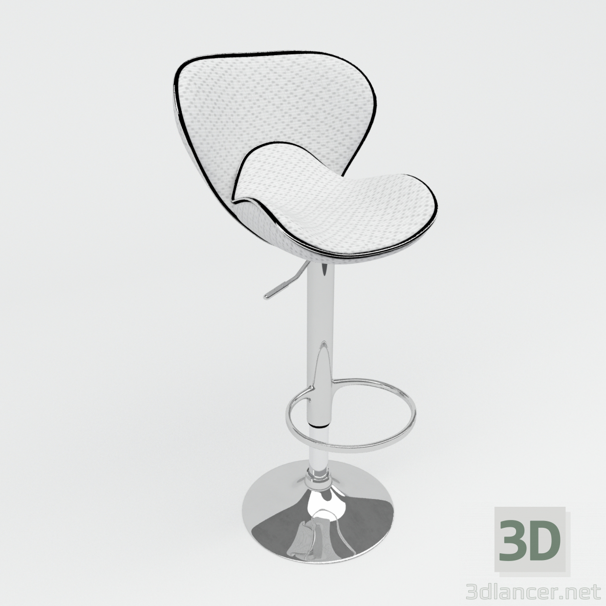 Barhocker Alton 3D-Modell kaufen - Rendern