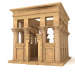 3 डी फिलै ट्रोजन कियोस्क का मिस्र का मंदिर मॉडल खरीद - रेंडर