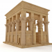 Ägyptischer Tempel von Philae Trajan Kiosk 3D-Modell kaufen - Rendern