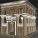 3d Киоск египетский храм Филе Траяна модель купить - ракурс
