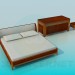 3d модель Мебель в спальню – превью