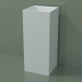 3D modeli Ayaklı lavabo (03UN16101, Glacier White C01, L 36, P 36, H 85 cm) - önizleme