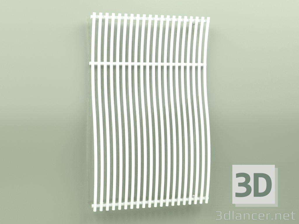 3D modeli Isıtmalı havlu askısı - Imia (1600 x 1030, RAL - 9016) - önizleme