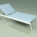 3d model Chaise lounge 007 (Metal Milk, Batyline Sky) - vista previa