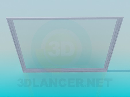 modello 3D Enorme specchio - anteprima
