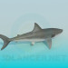 modèle 3D Requin - preview