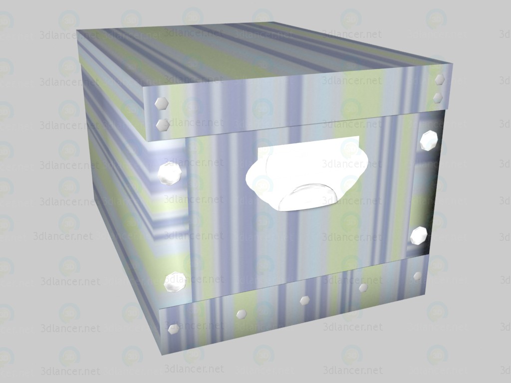 3d model Rainbow box (small)-VOX - preview