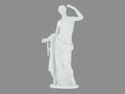 Estatuilla de porcelana Venus