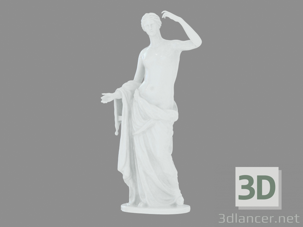 3D Modell Figur aus Porzellan Venus - Vorschau
