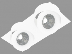 Gömme LED armatür (DL18412 02TSQ Beyaz)