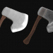 3d model AXE Model with texture - preview