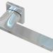 modello 3D Ala della maniglia della porta (cromo lucido) - anteprima