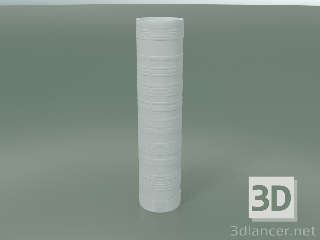 3d model Vase Street 5 (White) - preview
