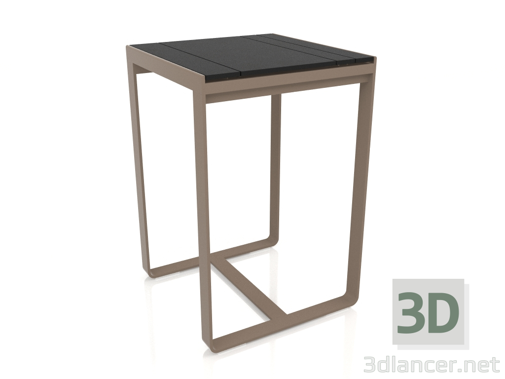 modèle 3D Table de bar 70 (DEKTON Domoos, Bronze) - preview