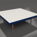 modèle 3D Table basse carrée (Bleu nuit, DEKTON Sirocco) - preview