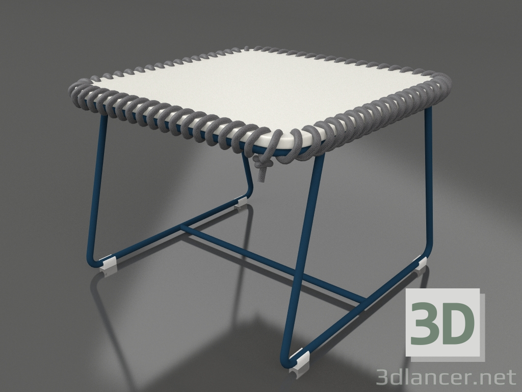 3d model Coffee table (Grey blue) - preview