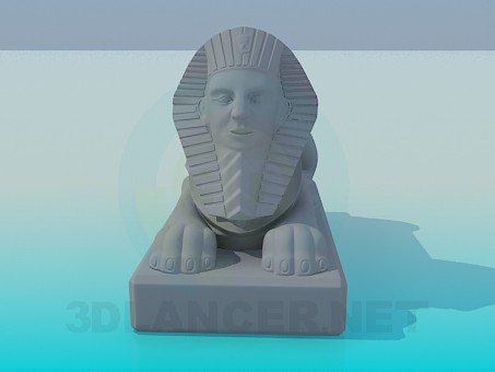 3D Modell Sphinx - Vorschau