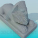 3d model Sphinx - preview