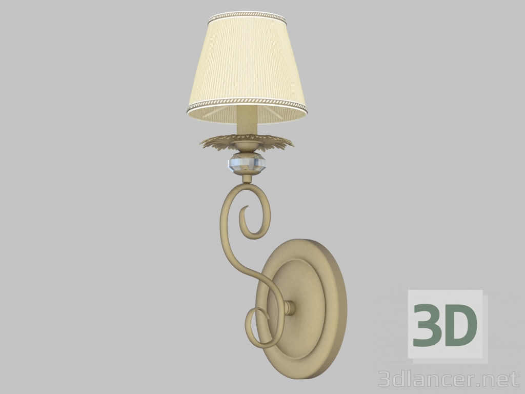 3D modeli Duvar lambası Dorotea (1091-1W) - önizleme