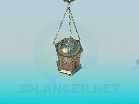 3d model Flashlight in Chinese style - preview