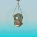 modèle 3D Lampe de poche dans un style chinois - preview