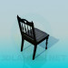 3d model Antique chair - preview