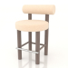 3D modeli Yarım bar sandalyesi Sayaç Koltuğu Gropius CS2 - önizleme