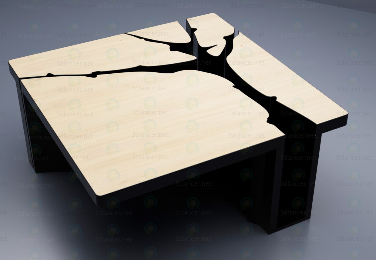 modello 3D Tavolo decorazione - anteprima