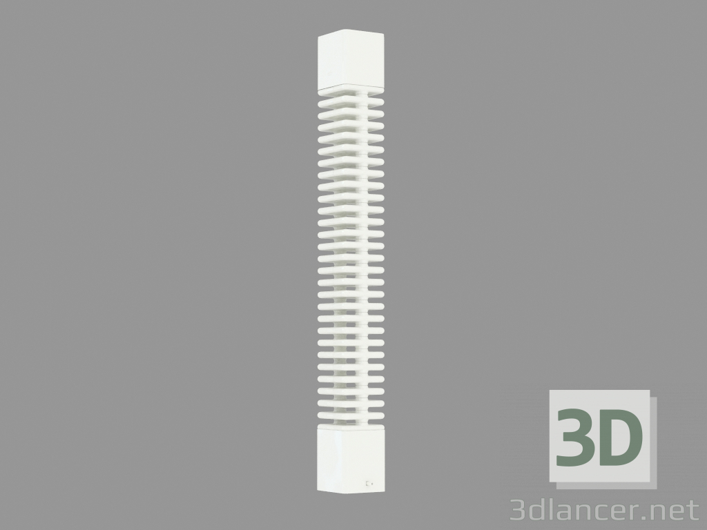 3d модель радіатор підлоговий – превью