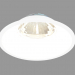 3d model luminaria empotrada LED (DL18412 11WW-R White) - vista previa
