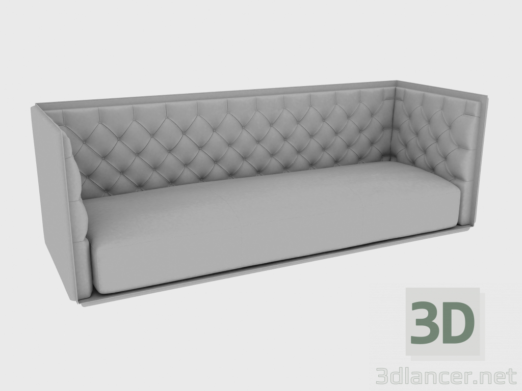3 डी मॉडल सोफा नैपलॉन सोफा (315x100xH112) - पूर्वावलोकन