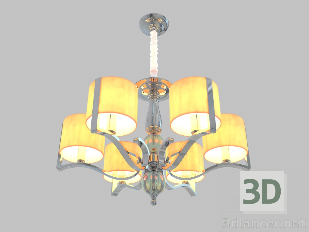 modello 3D Lampadario (31305 + 1C) - anteprima