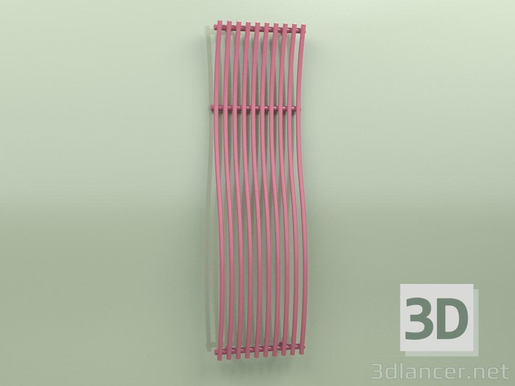 3D Modell Beheizter Handtuchhalter - Imia (1800 x 510, RAL - 4002) - Vorschau