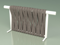 Schienale del divano modulo 211 (Metal Milk, Grey-Sand Belt)