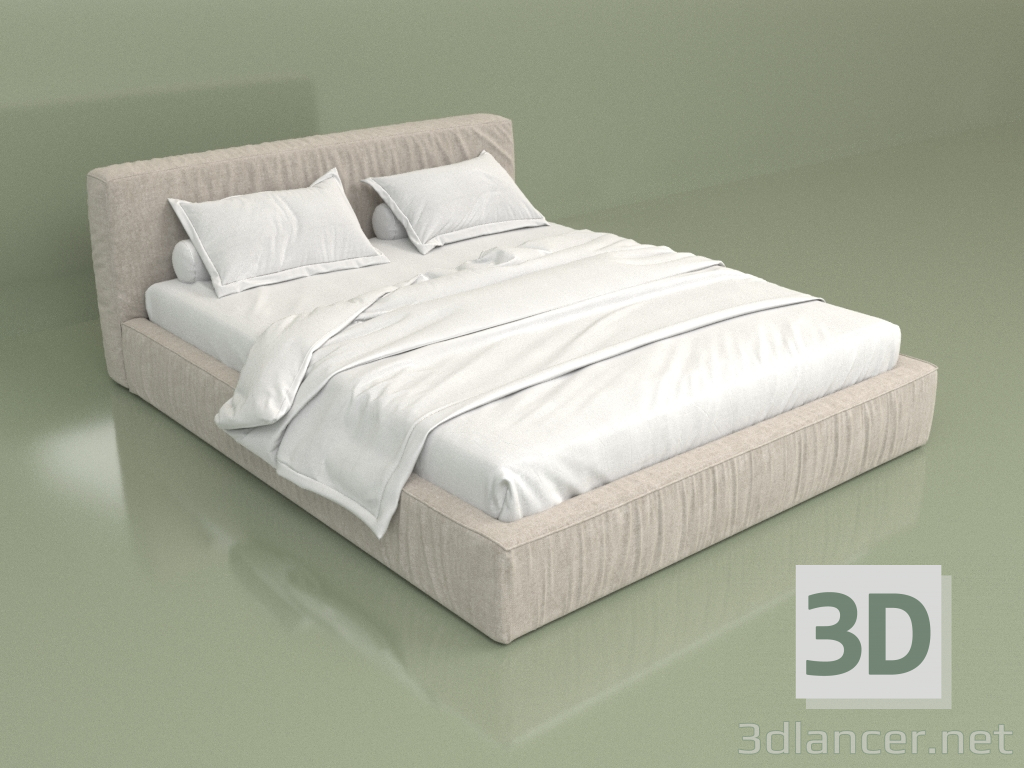 3 डी मॉडल जुपिटर स्लिम बेड - पूर्वावलोकन