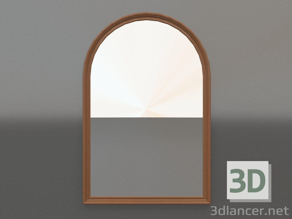 3d model Mirror ZL 23 (500x750, wood red) - preview