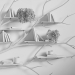 3 डी सजावटी शेल्फ डिजाइन सेबस्टियन एराज़ुरिज़ मॉडल खरीद - रेंडर