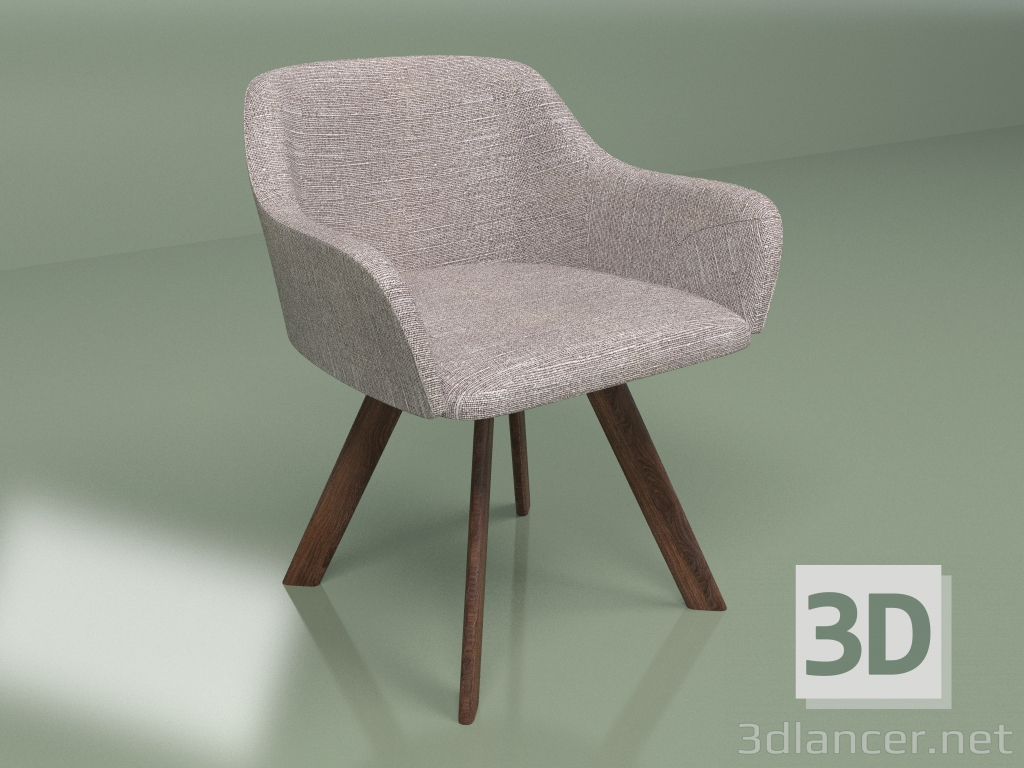 modello 3D sedia Bess - anteprima