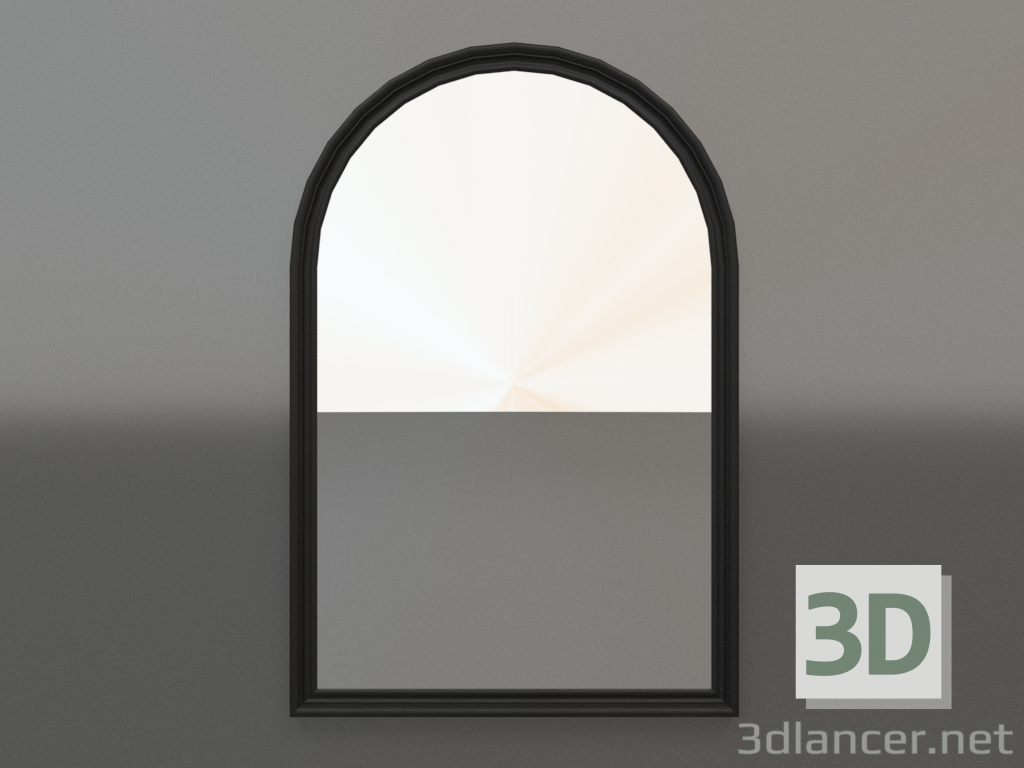 modello 3D Specchio ZL 23 (500x750, legno nero) - anteprima