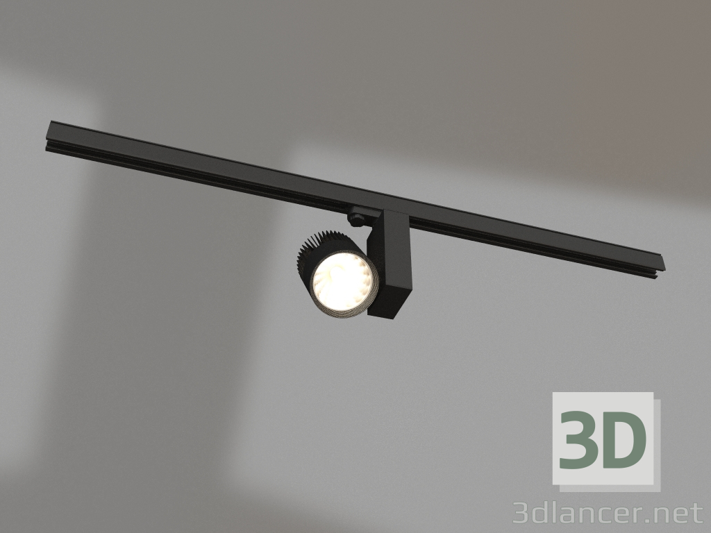 3D Modell Lampe LGD-ARES-4TR-R100-40W Day4000 (BK, 24 Grad) - Vorschau